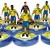 Subbuteo Andrew Table Soccer Everton 2016-2017 3rd Jersey on WSB Professional bases